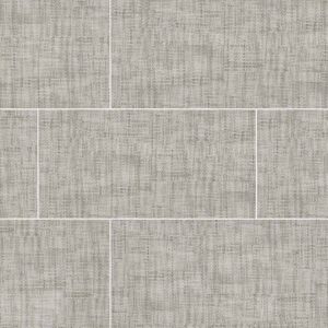 TEKTILE CROSSHATCH GRAY 12X24 MATTE