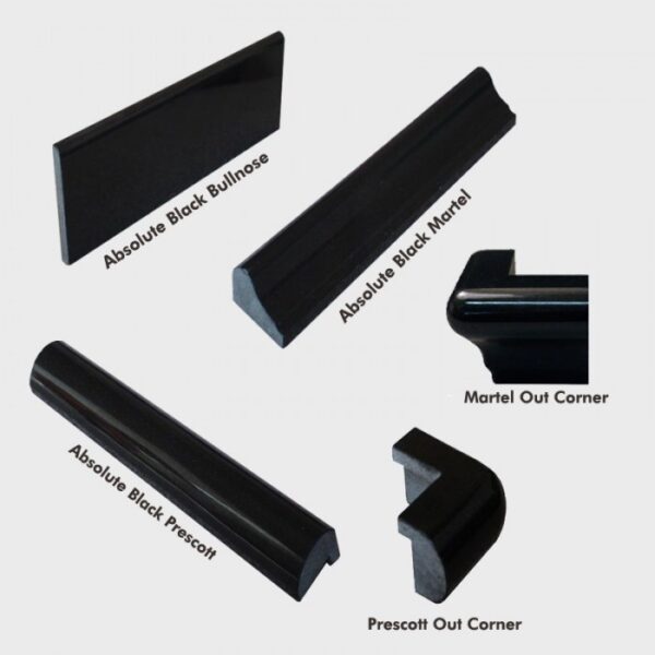 Absolute Black Edge Pieces