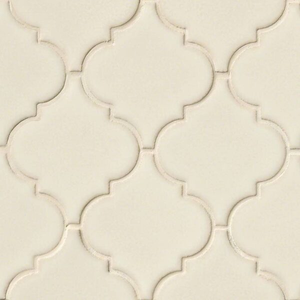 Antique White Arabesque 8mm