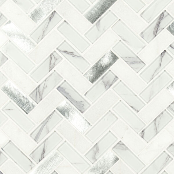 Bytle Bianco Herringbone 6mm