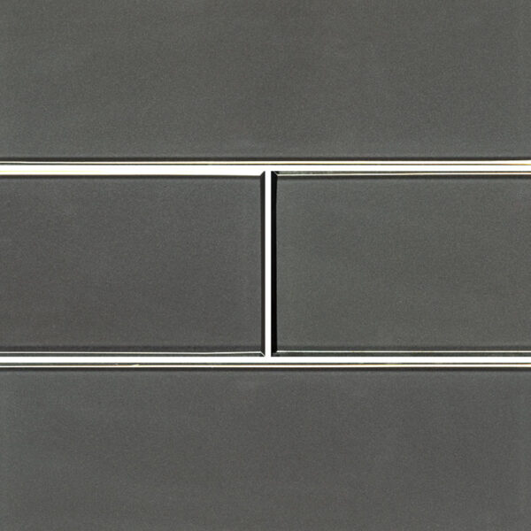 Metallic Gray Bevel 4x12