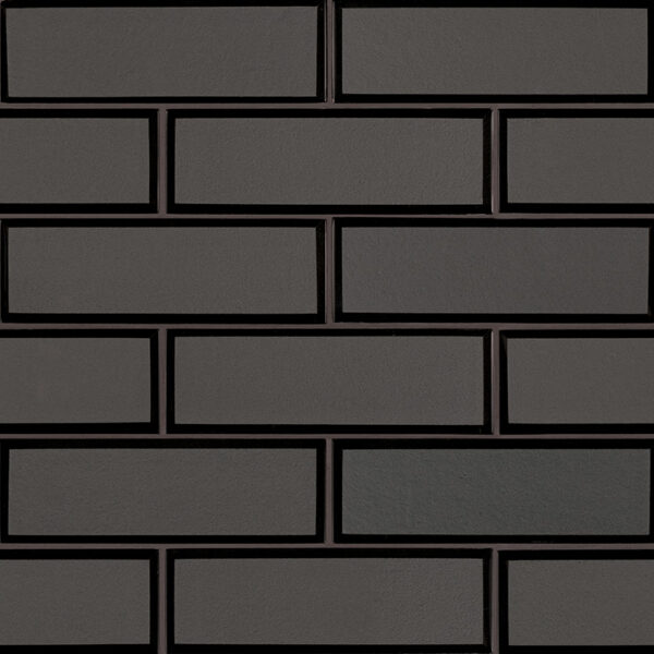 Metallic Gray Bevel Subway