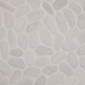 White Pebbles Tumbled 10mm