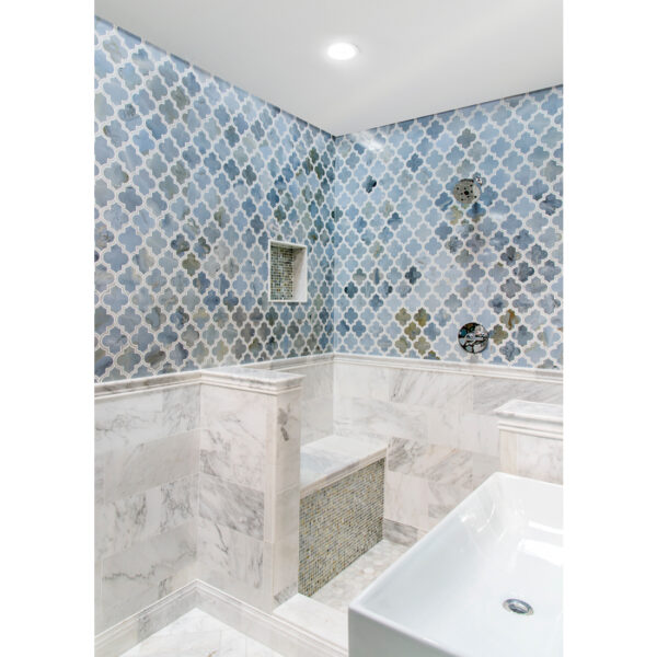 Hampton Carrara Polished Marble Wall and Floor Tile - 12 x 24 in. - Image 5