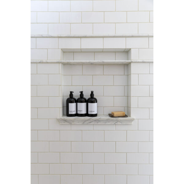 Imperial Bianco Gloss Ceramic Subway Wall Tile - 3 x 6 in. - Image 3