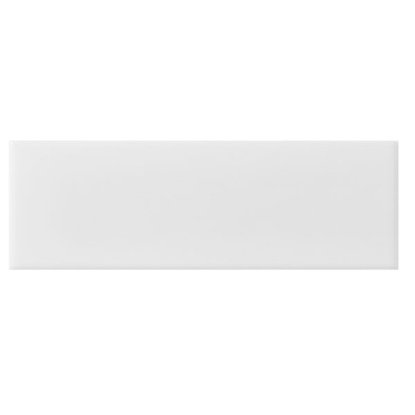 Imperial Bianco Gloss Ceramic Subway Wall Tile - 4 x 12 in. - Image 2