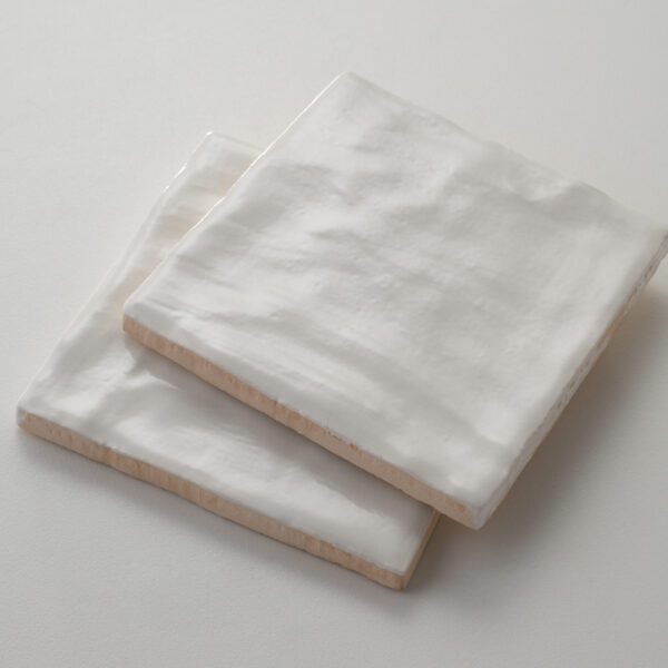 Riad White Ceramic Wall Tile