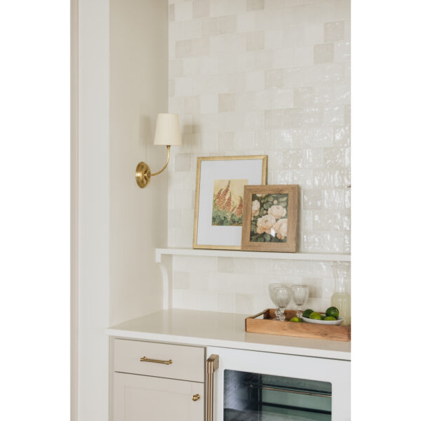 Riad White Ceramic Wall Tile - 4 x 4 in. - Image 3