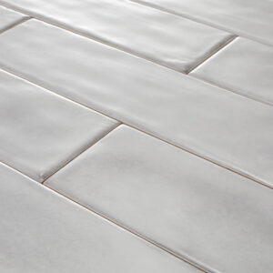 Splendours White Ceramic Subway Wall Tile - 3 x 12 in.