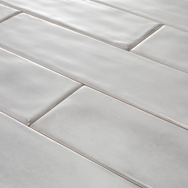 Splendours White Ceramic Subway Wall Tile - 3 x 12 in.