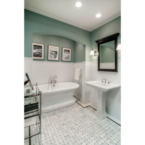 Imperial Bianco Gloss Ceramic Subway Wall Tile 1