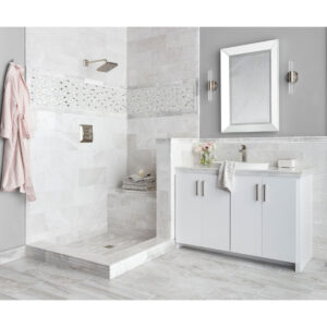 Meram Blanc Carrara Marble Floor and Wall Tile 1