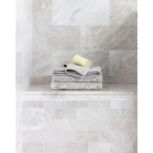 Meram Blanc Carrara Marble Floor and Wall Tile 8 x 18 in. - Image 4
