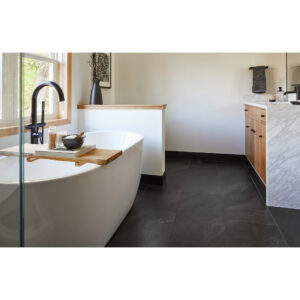 Parallelo Nero Porcelain Wall and Floor Tile 1