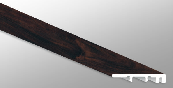 BURNISHED ACACIA-END CAP 94"