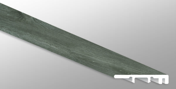 End Cap Katella Ash / Woodrift Gray 94"