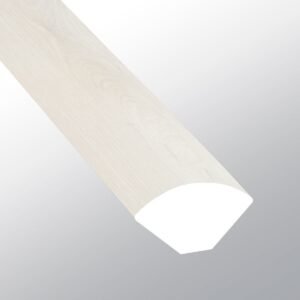 WHITBY WHITE -QUARTER ROUND 94"