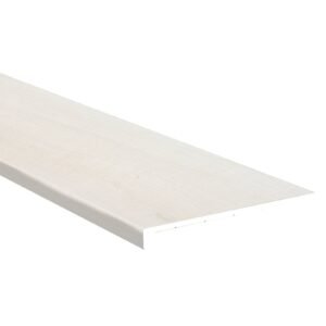 WHITBY WHITE  - STAIR TREAD EASED EDGE